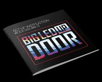 BIG LEDUP DOOR